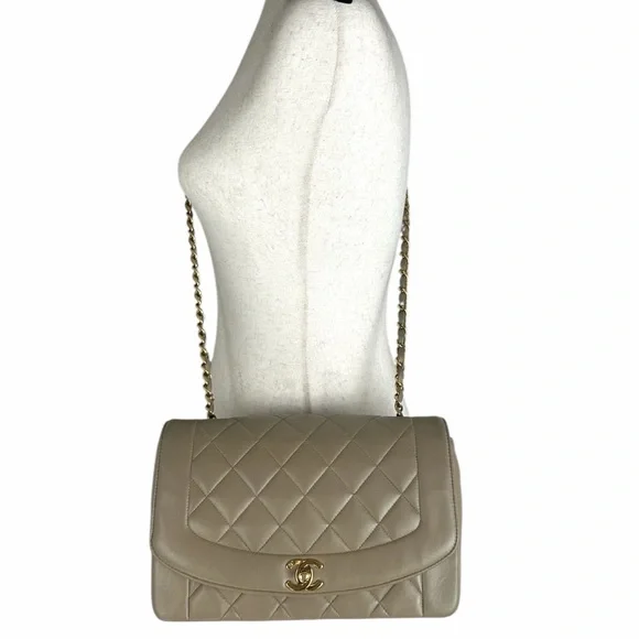 CHANEL DIANA FLAP BAG MEDIUM GHW - Picture 15 of 15